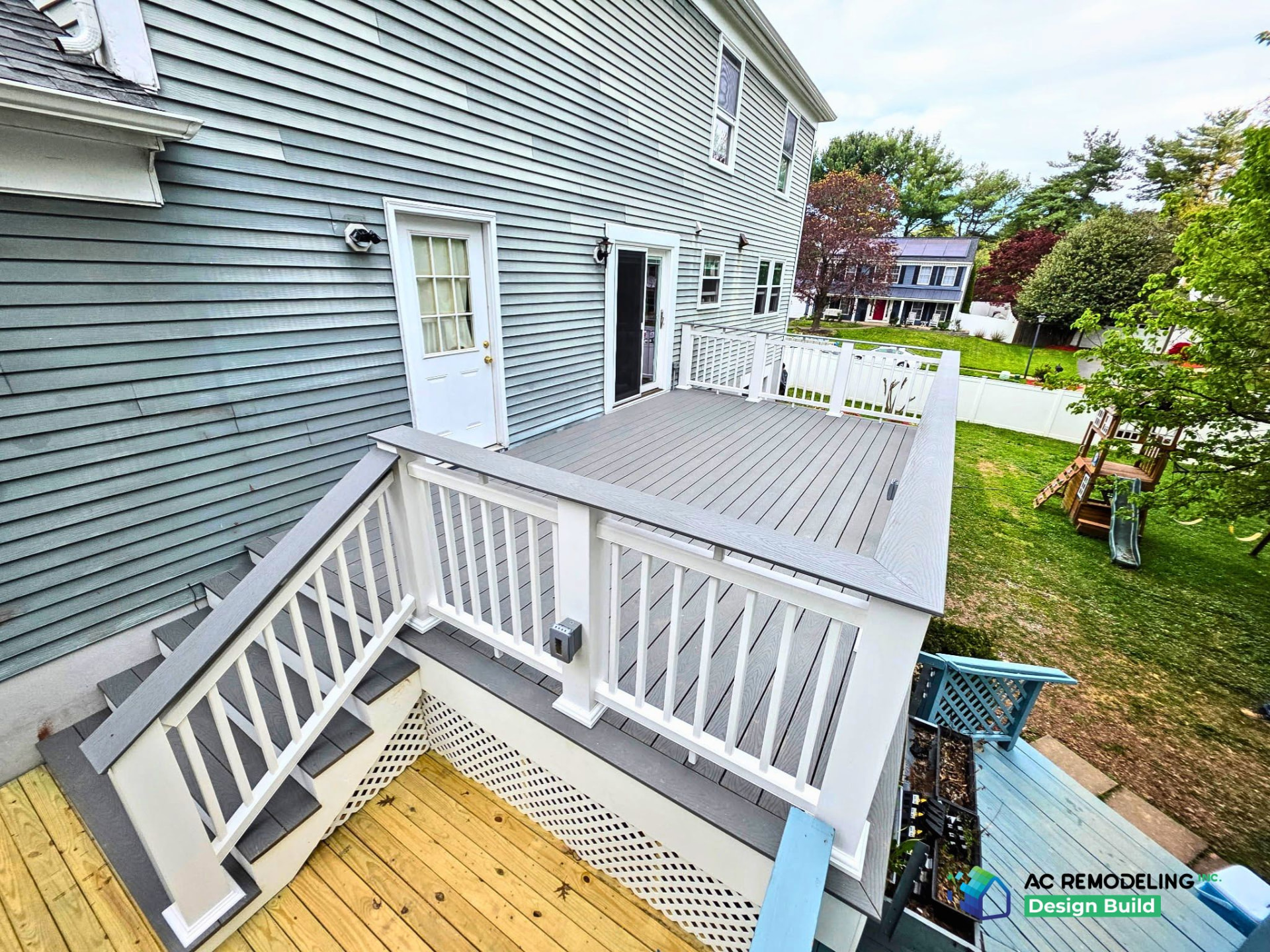 Composite Deck & Stair — Whole Home, Modern remodel in Chevy Chase, MD