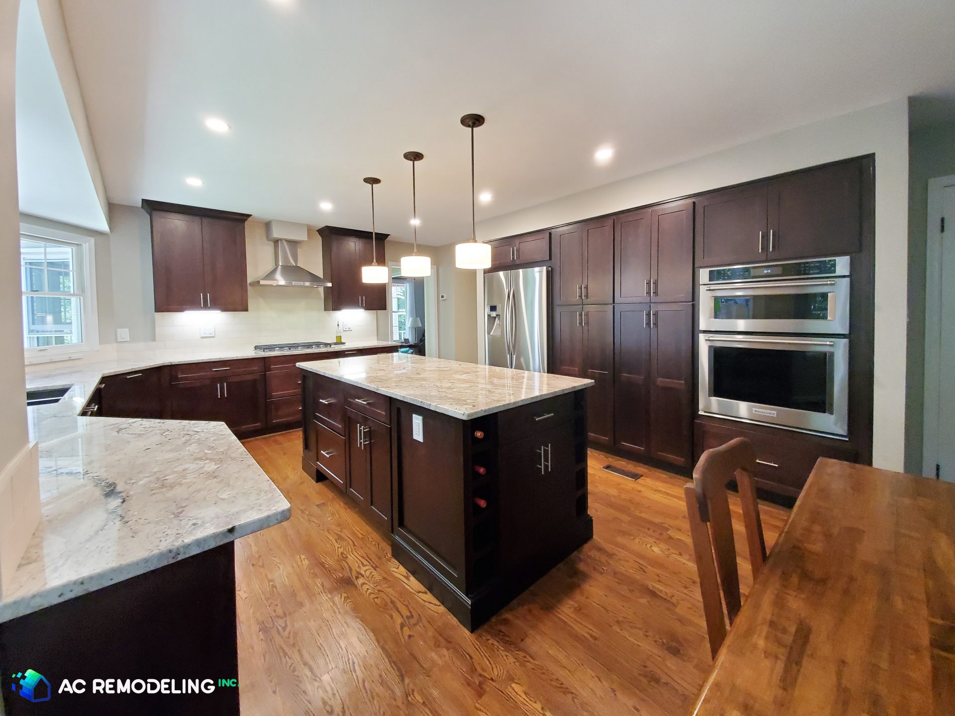 Columbia Kitchen Overhaul — Kitchen, Traditional remodel in Columbia, MD