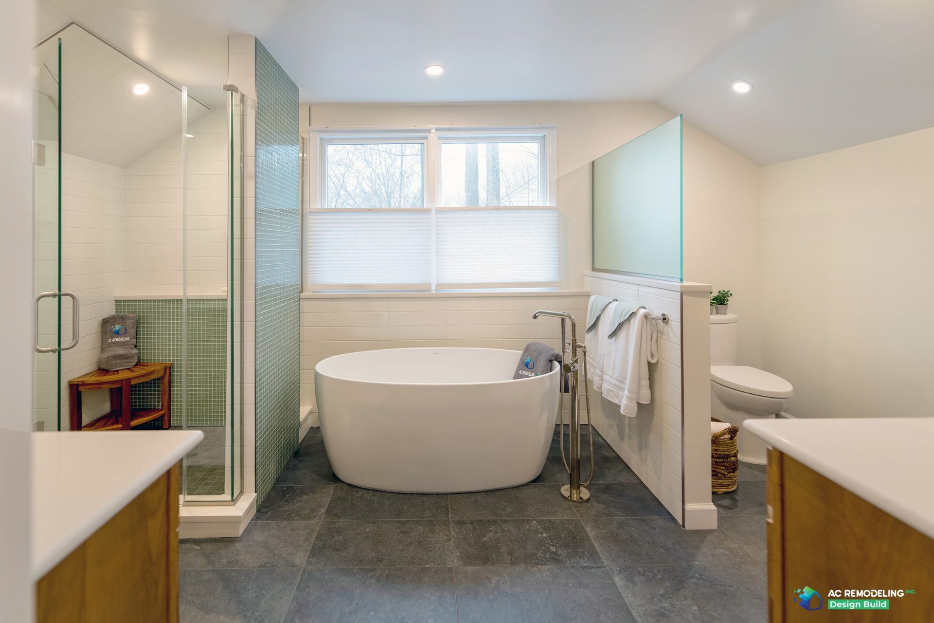 Columbia Master Bath — Bathroom, Luxury remodel in Columbia, MD