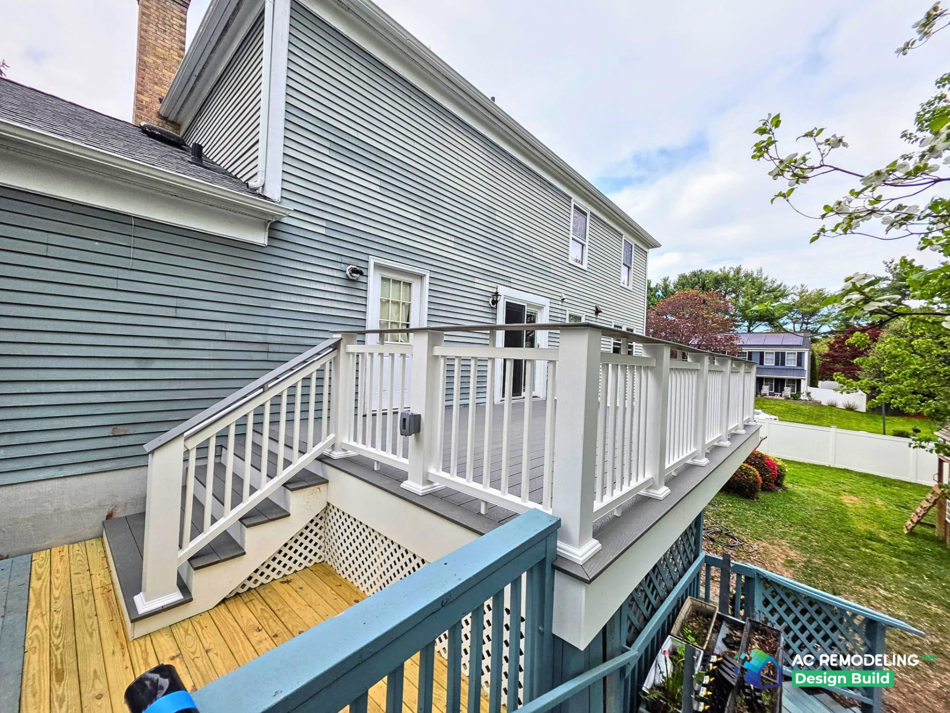 Deck & Stair Rebuild — Outdoor, Modern remodel in Germantown, MD