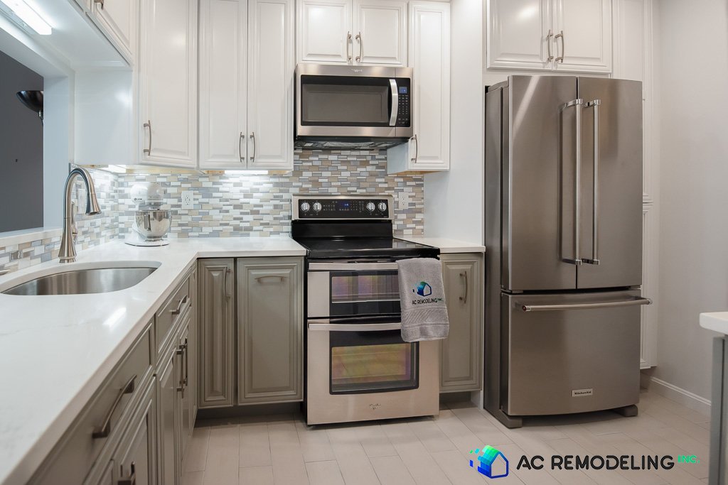 Open Concept Kitchen — Kitchen, Whole Home remodel in Rockville, MD