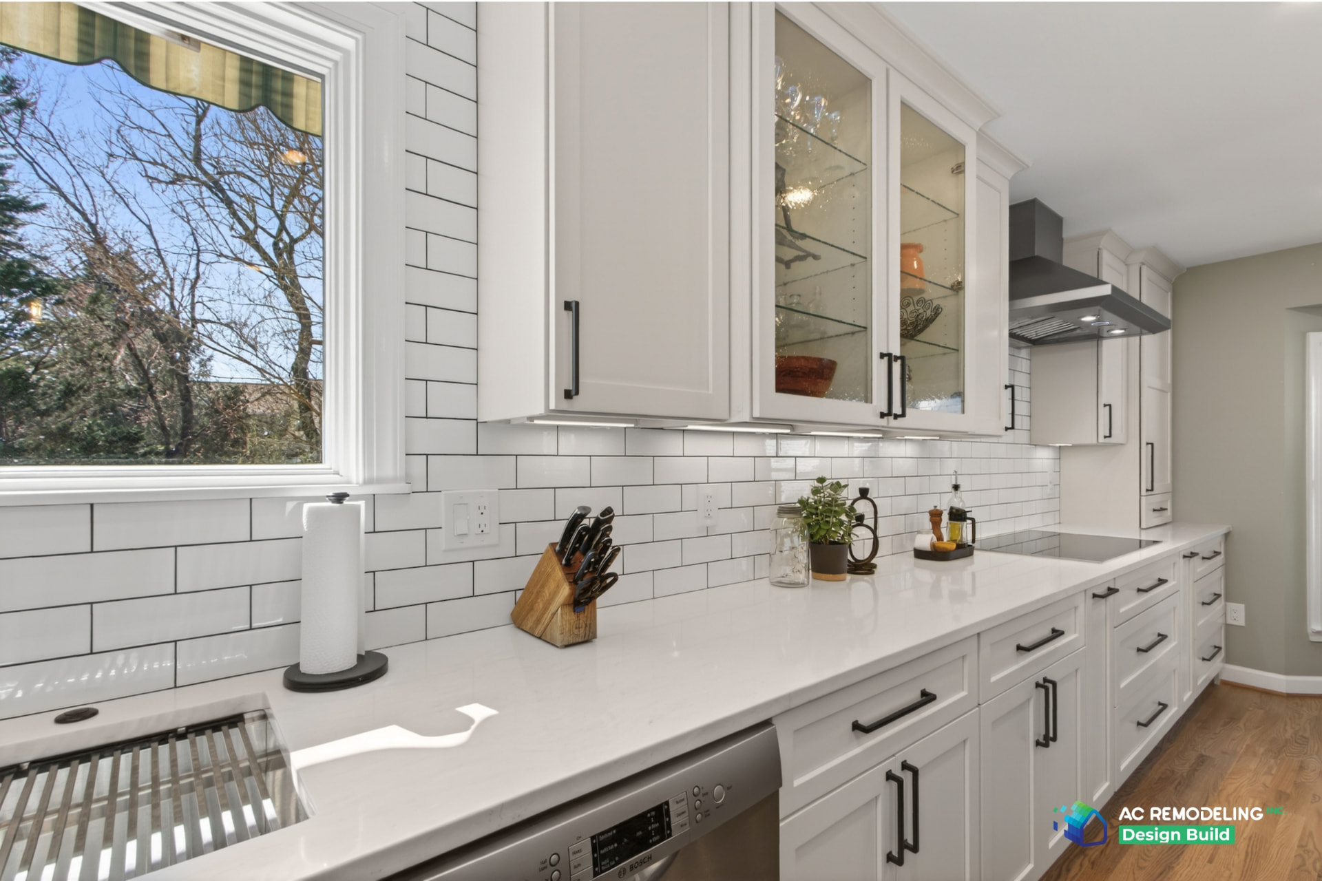 Galley Prep Run — Kitchen, Traditional remodel in Silver Spring, MD